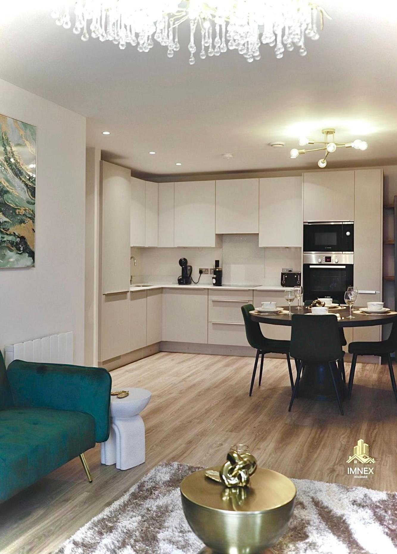 2Br Luxury Flat Belfast City Centre , Free Snacks & Free Netflix Exterior foto